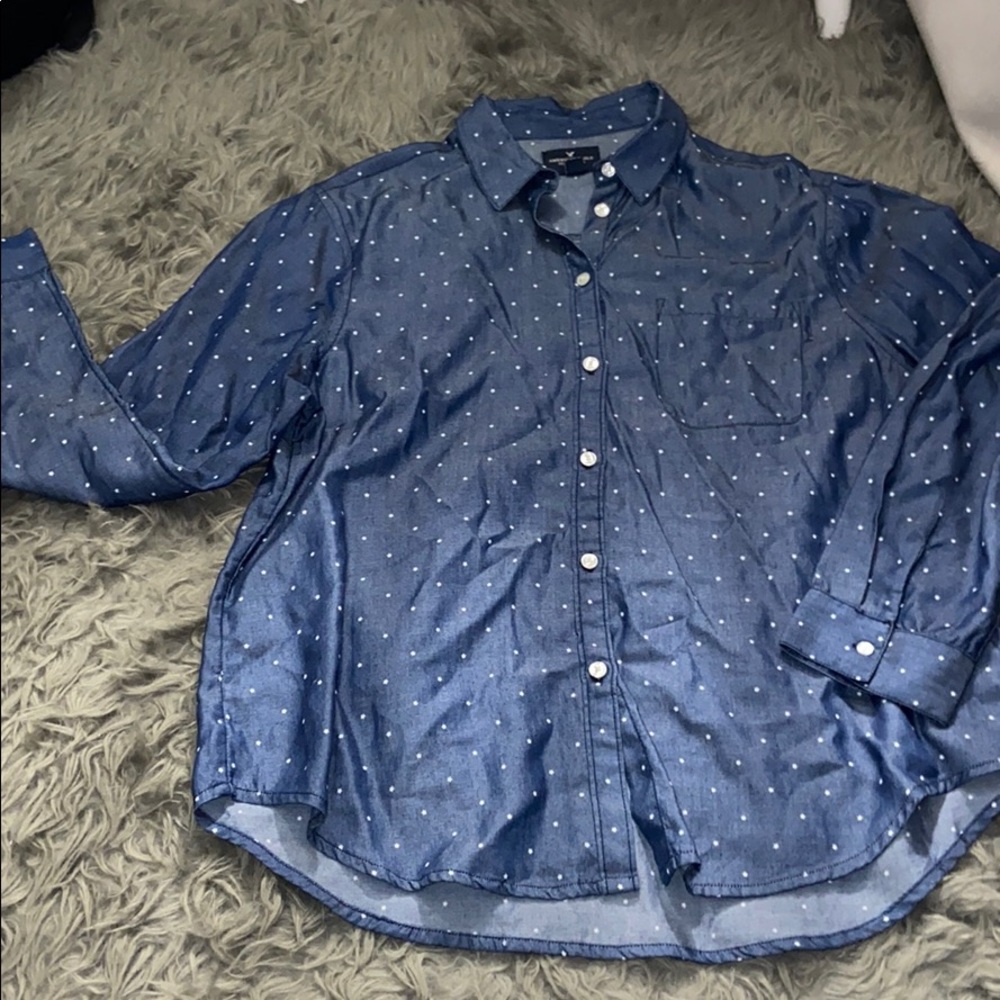 American Eagle Button Down - image 1